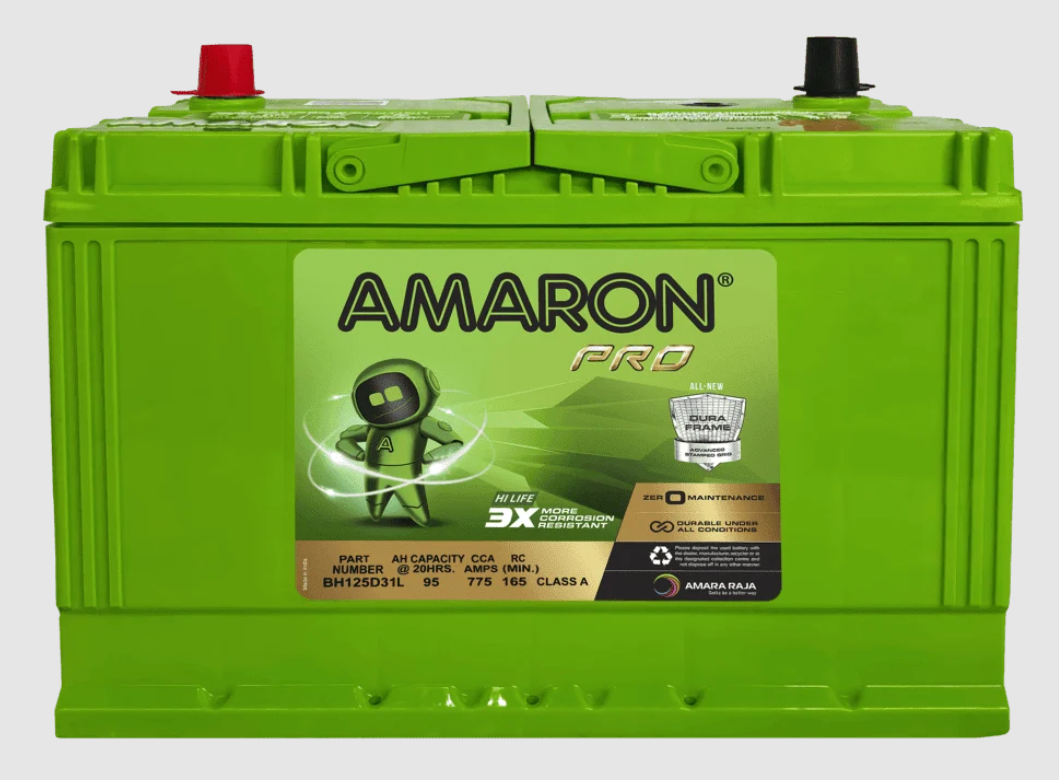 Amaron N90 MFR 125D31R Battery